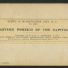 Eastern Portico of the Capitol.