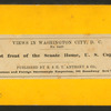 East front of the Senate House, U.S. Capitol.