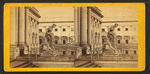 Statute of Civilization, by Greenough. East Portico of the Capitol -(Side View.)