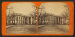 President's Mansion, (from N.E. Drive) Washington, D.C..