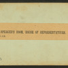 Speaker's Room, House of Representatives.