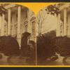 Flower Garden & Portico White House.