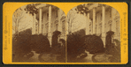 Flower Garden & Portico White House.
