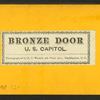 Bronze Door, U.S. Capitol.