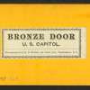 Bronze Door, U.S. Capitol.