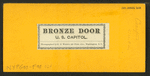 Bronze Door, U.S. Capitol.