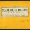 Marble Room, U.S. Capitol.