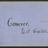 Commerce, U.S. Capitol.