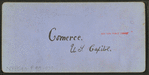 Commerce, U.S. Capitol.