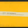 Navy Department.