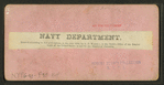 Navy Department.