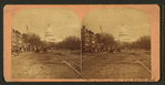 Pennsylvania Avenue and U.S. Capitol.