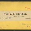 The U.S. Capitol.