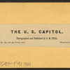 The U.S. Capitol.