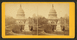 Greenough's Statue of Washington & the U.S. Capitol.