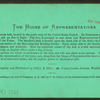 The House of Representatives.