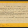 The House of Representatives.