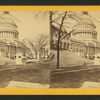 Capitol building under construction.