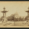 Fountain in Botanical Garden.
