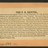 The U.S. Capitol.