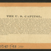 The U.S. Capitol.