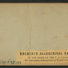 Brumidi's Alligorical Painting, in the Dome of the U.S. Capitol.