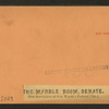 The Marble Room, Senate.