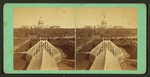 West view of U.S. Capitol.