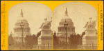 United States Capitol, with Statue of Washington in the foreground.