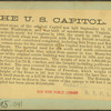 The U.S. Capitol.