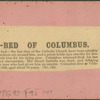 Death-bed of Columbus. [Panel from bronze doors by Randolph Rogers in the Capitol.]