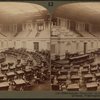 Senate Chamber, in the Capitol, scene of famous debates, Washington.