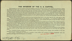 Old House of Representatives. Capitol, Washington, D.C.