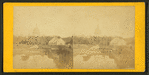 View of the U.S. Capitol, with Tiber Creek in the foreground.