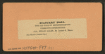 Statuary Hall. The Old Hall of Representatives. Vermont's contribution, Col. Ethan Allen by Lukin G. Mead.