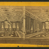 The Great East Room in the White House, Washington.
