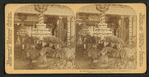 The beautifully decorated East Room, President's Mansion, Washington, D.C.