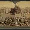 The White House, the historic residence of the Nation's Chief, north front, Washington, U.S.A.