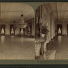 East Room, where presidential reseptions are held (north toward front), White House, Washington, U.S.A.