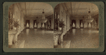 East Room, where presidential reseptions are held (north toward front), White House, Washington, U.S.A.