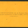 The Great East Room, (in the President's House.)