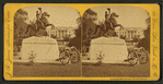 Jackson Statue and White House.