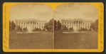 View of the White House.