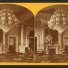 Interior view of the White House.