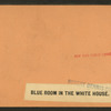 Blue room in the President's House.