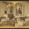 Green Room in President's Mansion, Washington, D.C., La Sala Verde en la Residences de Presidente, Washington, D.C., E.U. de A.