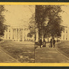 Entrance to White House.