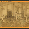 Interior view of the White House.