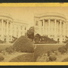 Rear view of White House.