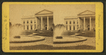 Front view of White House.